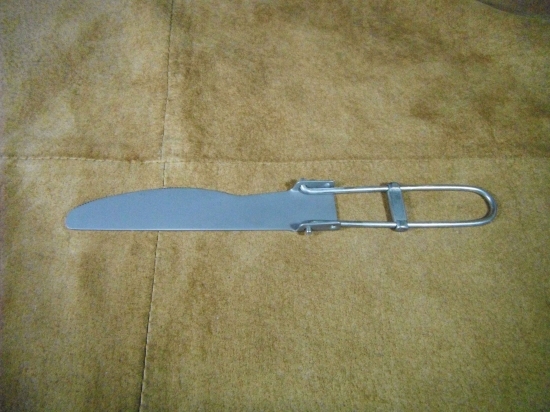  folding knife ( Ultra light )( trekking )( Solo camp )( cutlery )(TOAKS)(SLV-08)