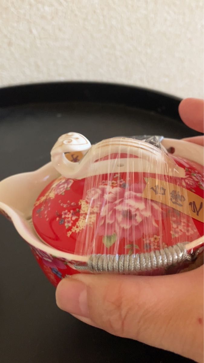 台湾花布柄 茶器セット