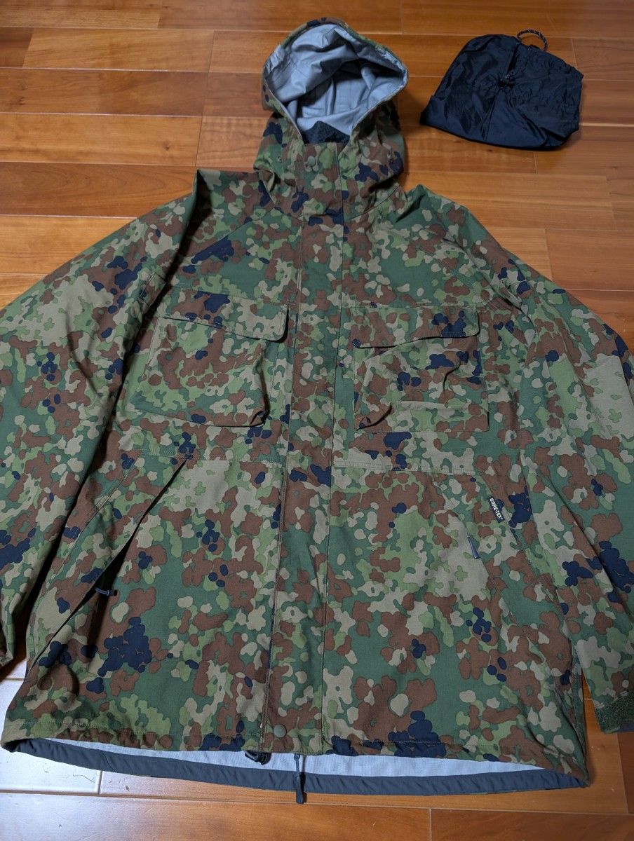モンベル カモワッチ レインウェア 迷彩柄 自衛隊 Lサイズ 上下 モンベル カモワッチ レインウェア 迷彩柄 自衛隊 Lサイズ 上下