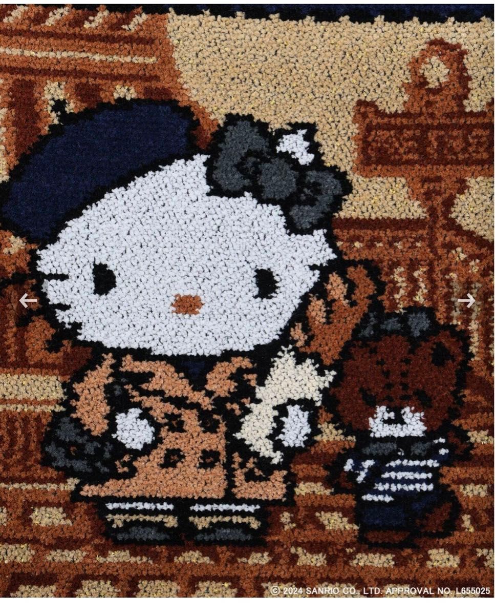 HELLO KITTY x FEILER x IENA ENFANT 別注コラボ ハンカチ HELLO KITTY x FEILER x IENA ENFANT 別注コラボ ハンカチ