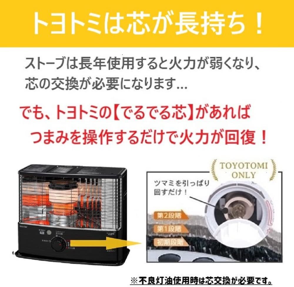 ほぼ新品 トヨトミ ストーブ 大型 石油ストーブ 消臭 RC-W36M(B ほぼ新品 トヨトミ ストーブ 大型 石油ストーブ 消臭 RC-W36M(B