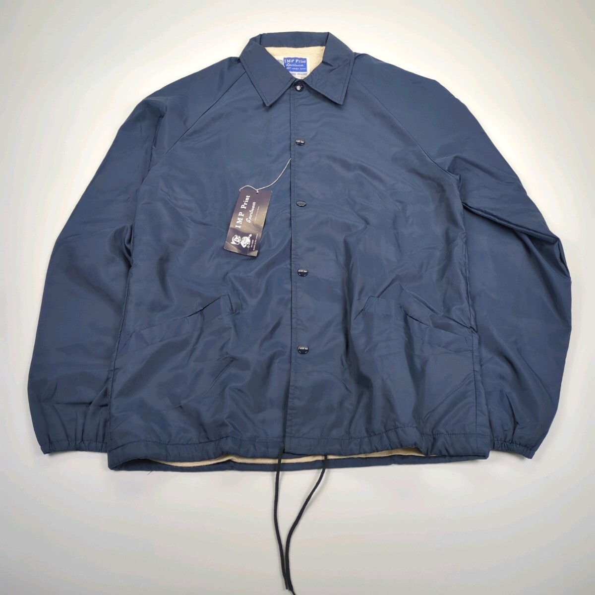 70S 80S vintage デッドストック S IMP PRINT コーチジャケット 70S 80S vintage デッドストック S IMP PRINT コーチジャケット
