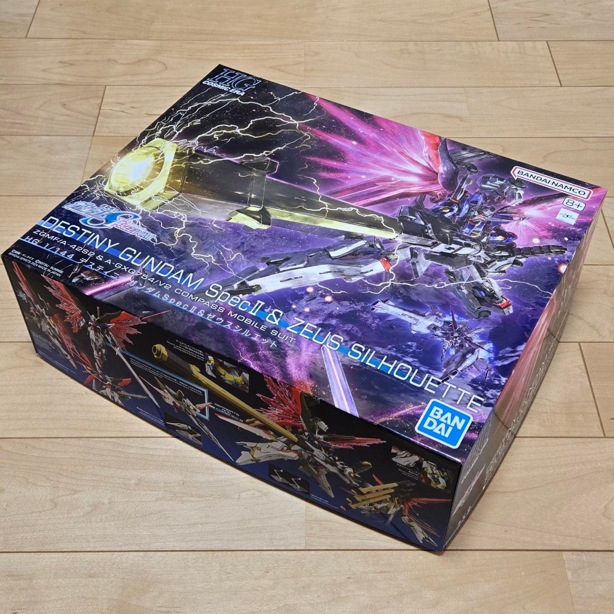 HG 1/144 デスティニーガンダムSpecII&ゼウスシルエット 機動 HG 1/144 デスティニーガンダムSpecII&ゼウスシルエット 機動