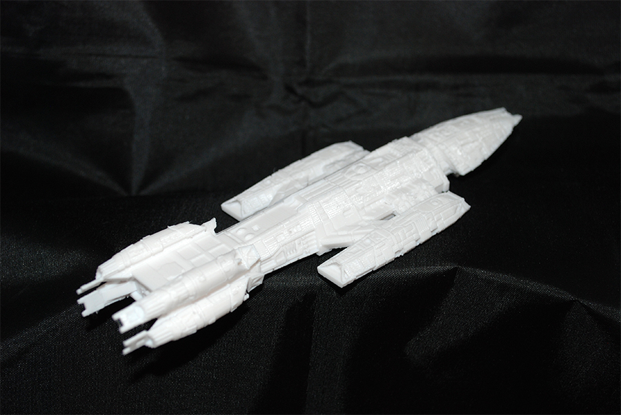 45cm バトルスター ギャラクティカ バルキリー 3D プリント ヴァルキリー Battlestar Galactica Valkyrie 宇宙空母_画像6