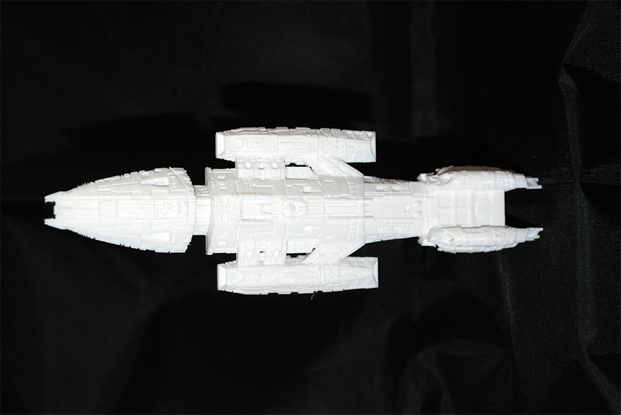 45cm バトルスター ギャラクティカ バルキリー 3D プリント ヴァルキリー Battlestar Galactica Valkyrie 宇宙空母_画像9