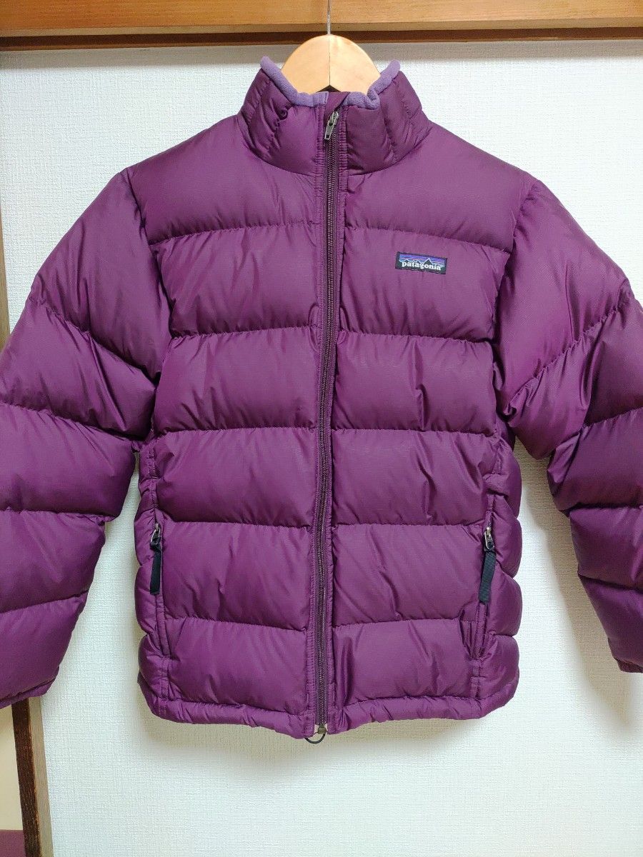patagonia(パタゴニア)】ダウンジャケット パープル キッズL patagonia(パタゴニア)】ダウンジャケット パープル キッズL