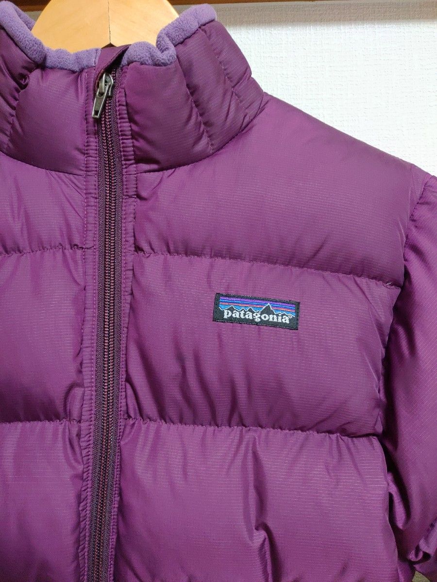 patagonia(パタゴニア)】ダウンジャケット パープル キッズL patagonia(パタゴニア)】ダウンジャケット パープル キッズL