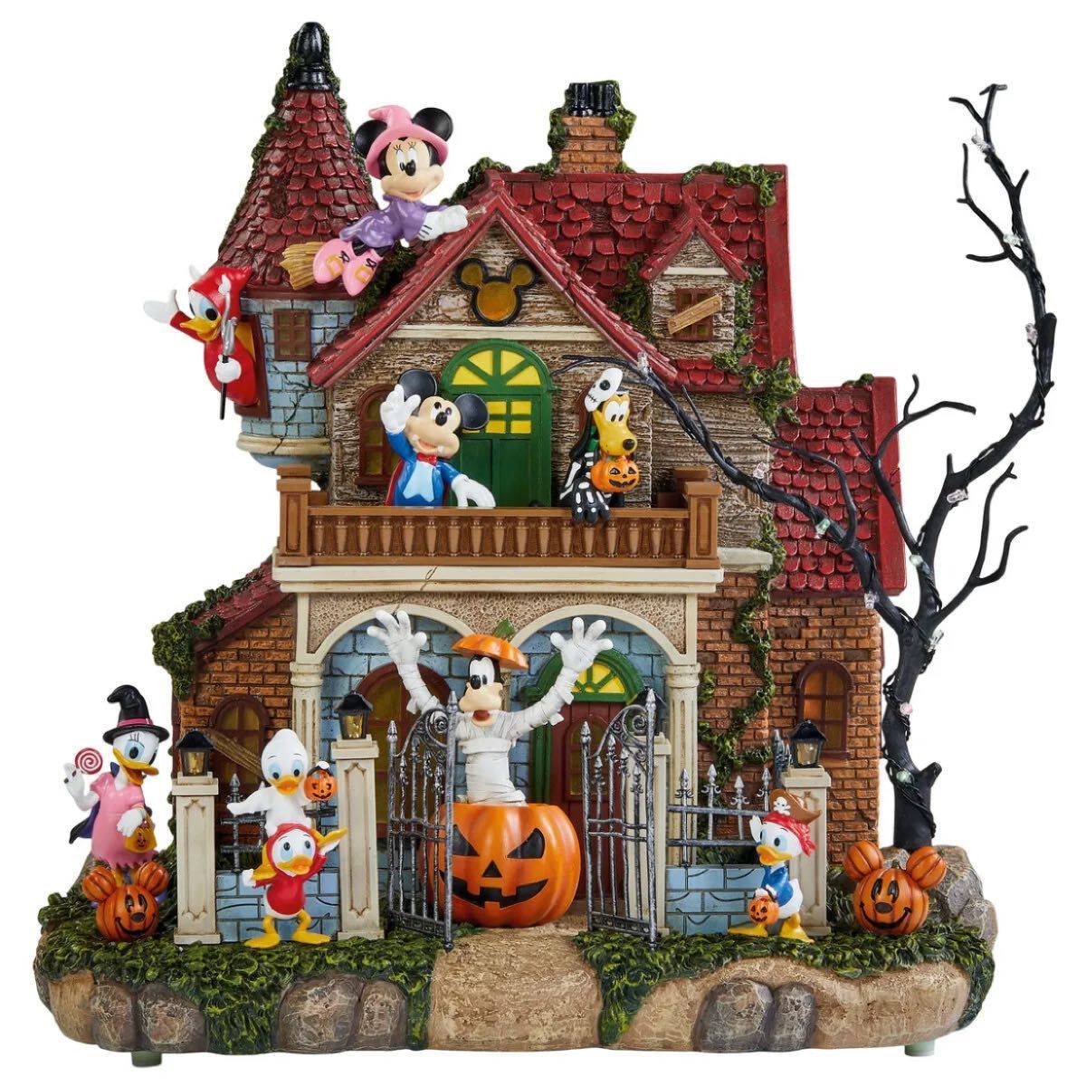ディズニー ハロウィン ハウス 音楽/LEDライト付 ミッキー ディズニー ハロウィン ハウス 音楽/LEDライト付 ミッキー