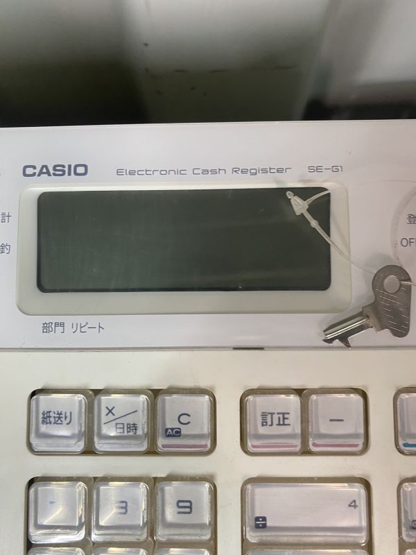  operation guarantee CASIO SE-G1 business use electron resistor key manual attaching Casio store . shop Event thermo‐sensitive paper thermal roll paper 3ps.