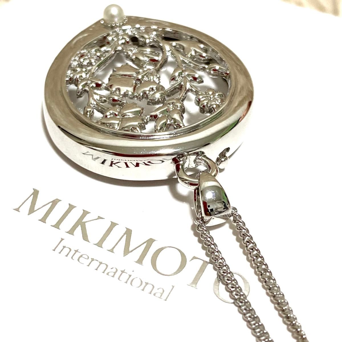 未使用級・希少品MIKIMOTO オリジナル ペンダント ルーペ箱付き 未使用級・希少品MIKIMOTO オリジナル ペンダント ルーペ箱付き