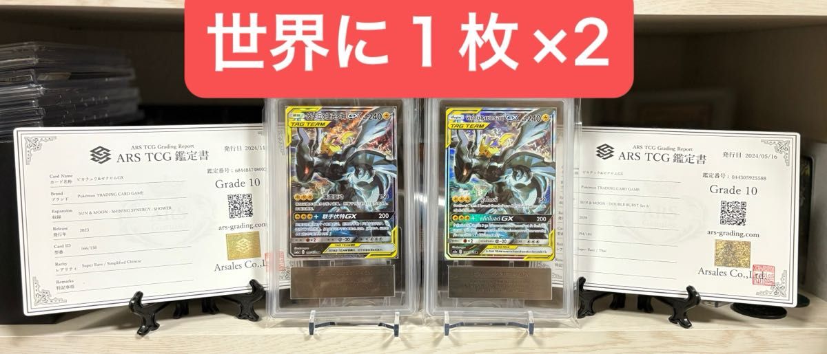 世界に1枚 ARS 10 ポケモンカード 中国語 タイ語 ピカチュウ 世界に1枚 ARS 10 ポケモンカード 中国語 タイ語 ピカチュウ