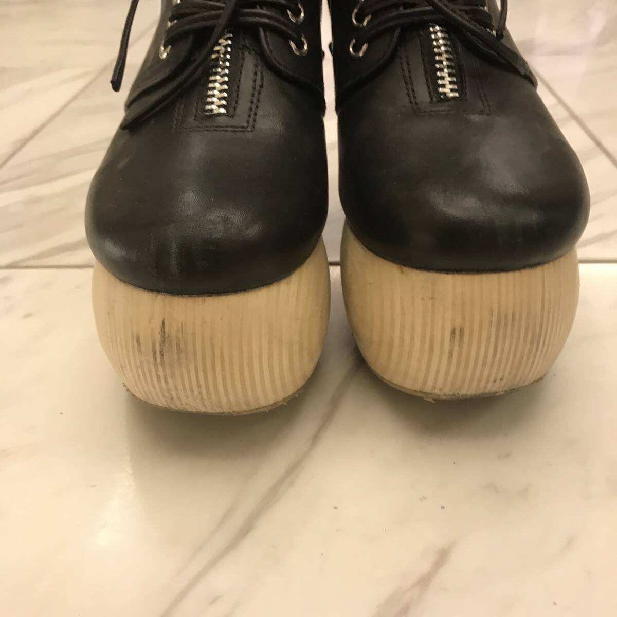 超希少 jeffrey Campbell ジェフリーキャンベル 厚底 スケート 超希少 jeffrey Campbell ジェフリーキャンベル 厚底 スケート