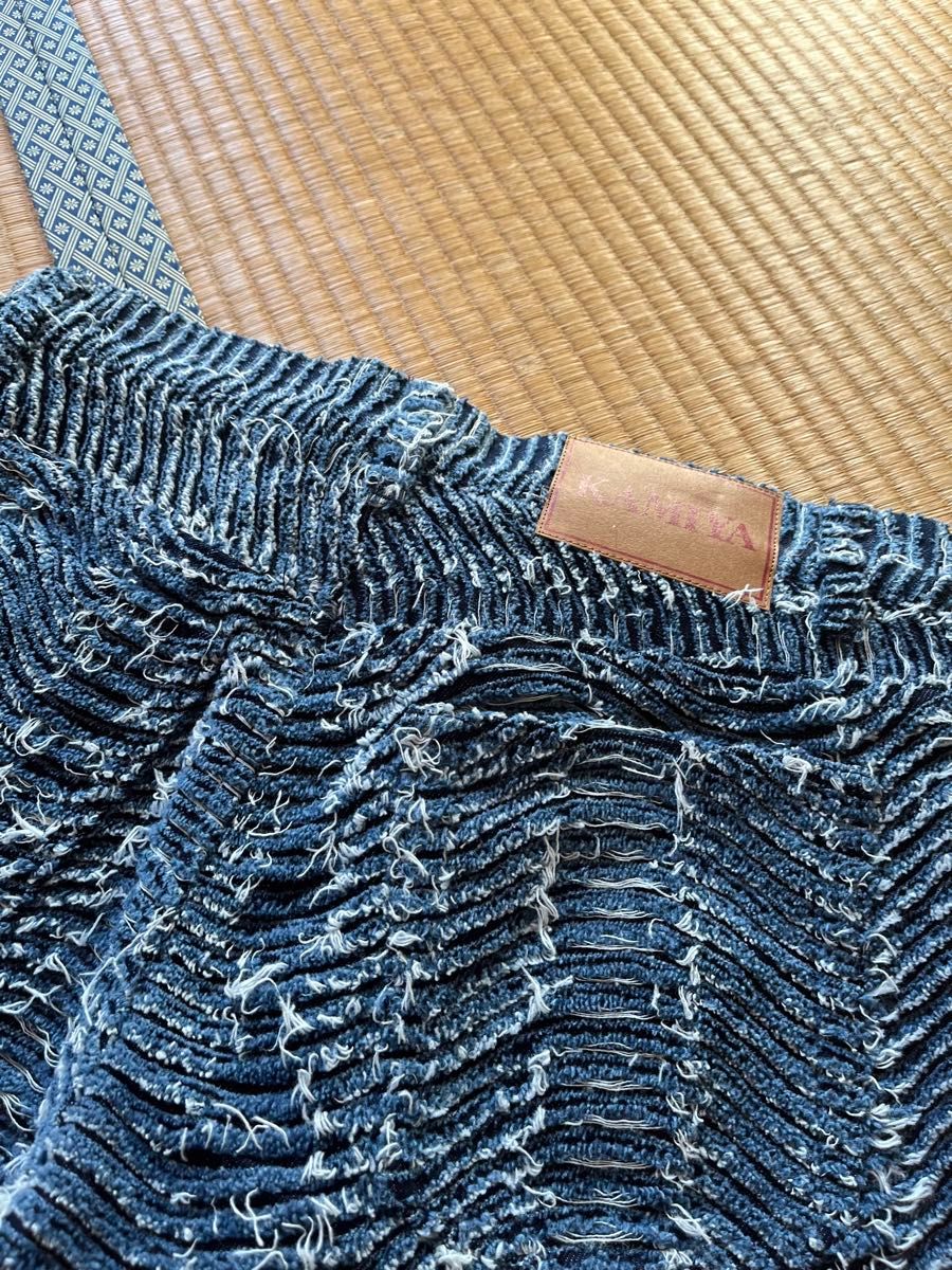 Wave Denim Pants KAMIYA パンツ ボトムス デニム ブルー Wave Denim Pants KAMIYA パンツ ボトムス デニム ブルー