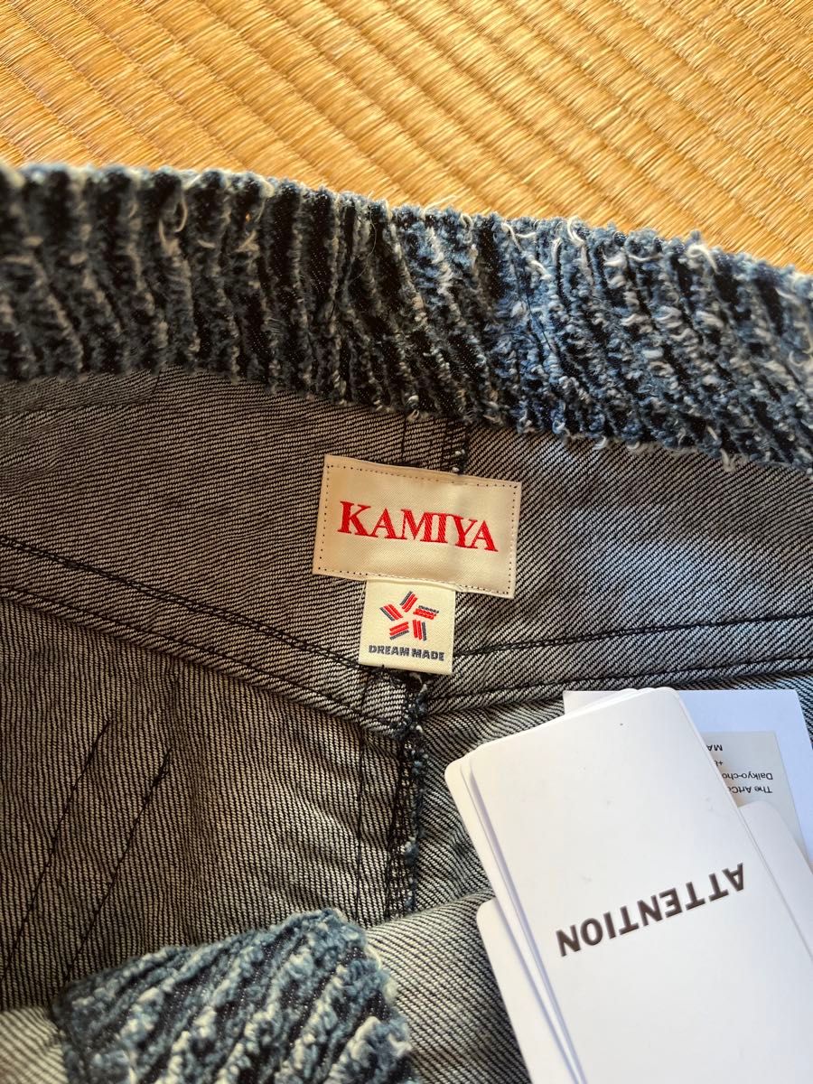 Wave Denim Pants KAMIYA パンツ ボトムス デニム ブルー Wave Denim Pants KAMIYA パンツ ボトムス デニム ブルー