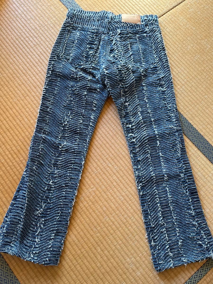 Wave Denim Pants KAMIYA パンツ ボトムス デニム ブルー Wave Denim Pants KAMIYA パンツ ボトムス デニム ブルー
