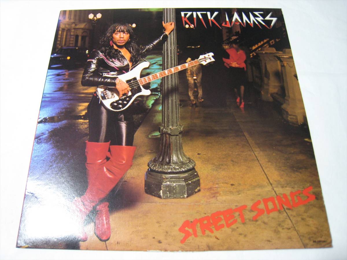 【LP】 RICK JAMES / STREET SONGS US盤 リック・ジェームス ストリート・ソングス SUPER FREAK GIVE IT TO ME 収録_画像2