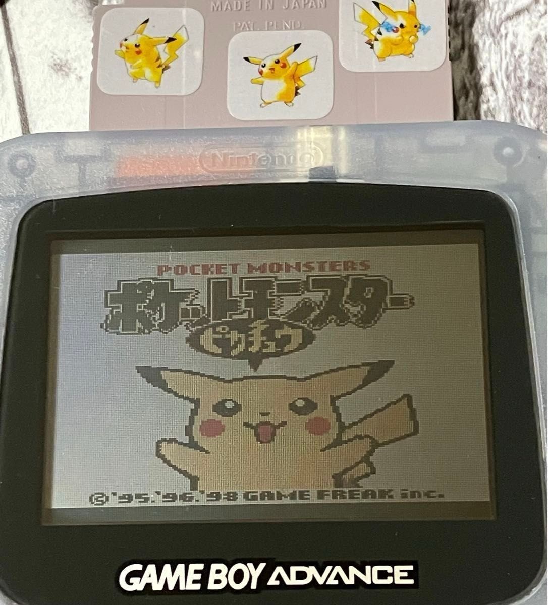 ポケットモンスター ピカチュウ 黄 ゲームボーイ ソフトのみ ポケットモンスター ピカチュウ 黄 ゲームボーイ ソフトのみ