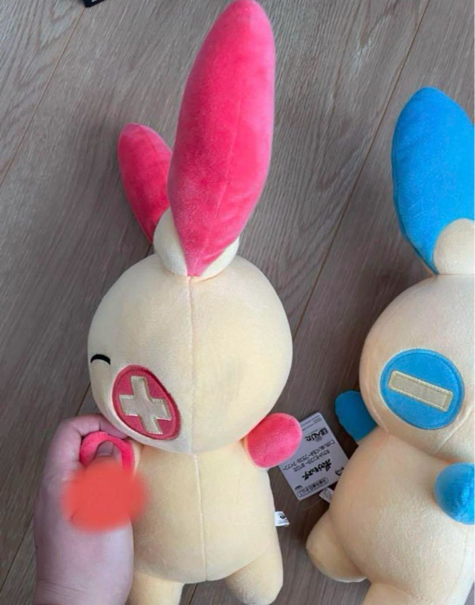 ポケットモンスター ポケモン プラスル・マイナン ぬいぐるみ 2 ポケットモンスター ポケモン プラスル・マイナン ぬいぐるみ 2