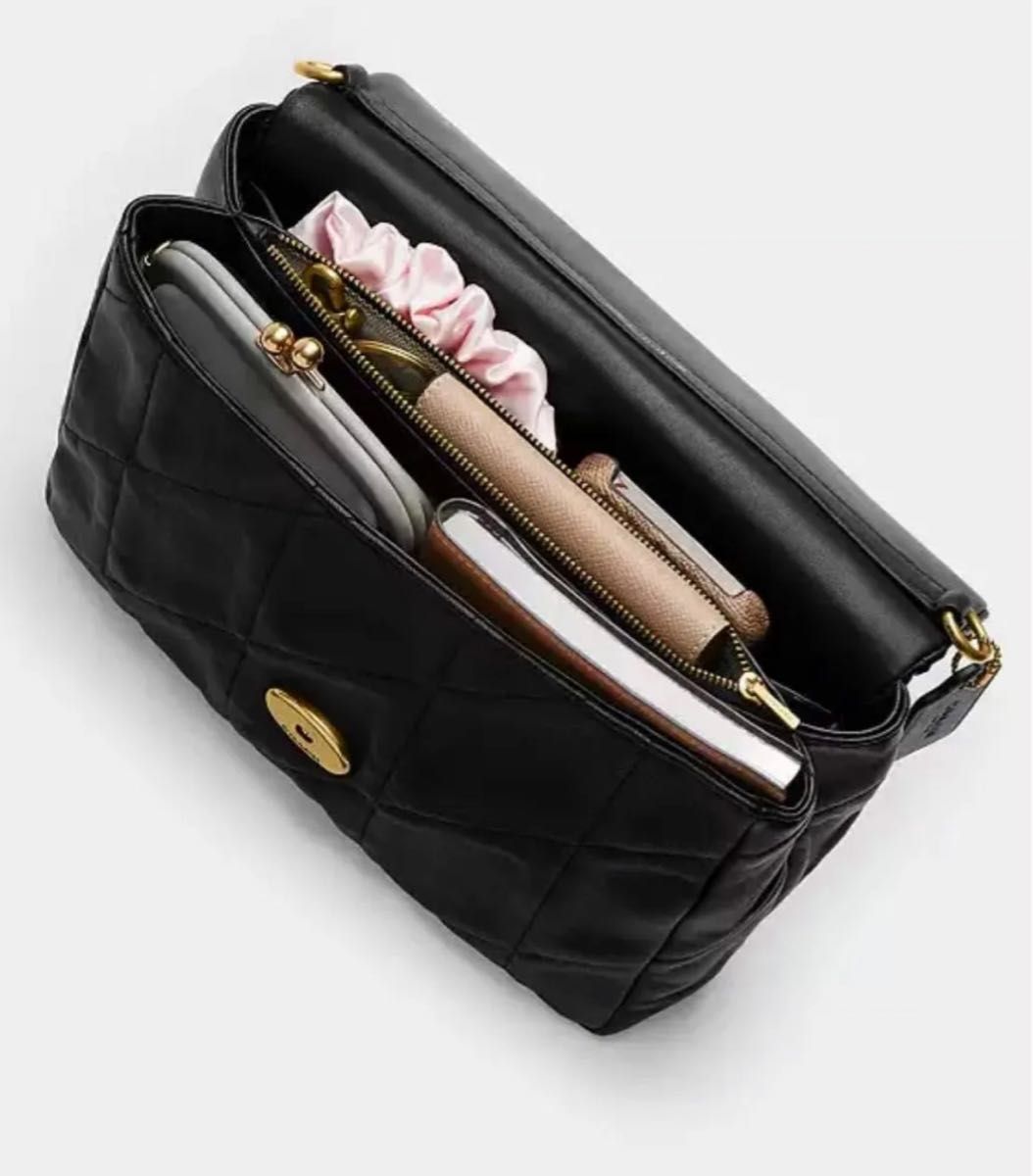 新品【Coach】タイムズスクエア タビーショルダーバッグ26 新品【Coach】タイムズスクエア タビーショルダーバッグ26