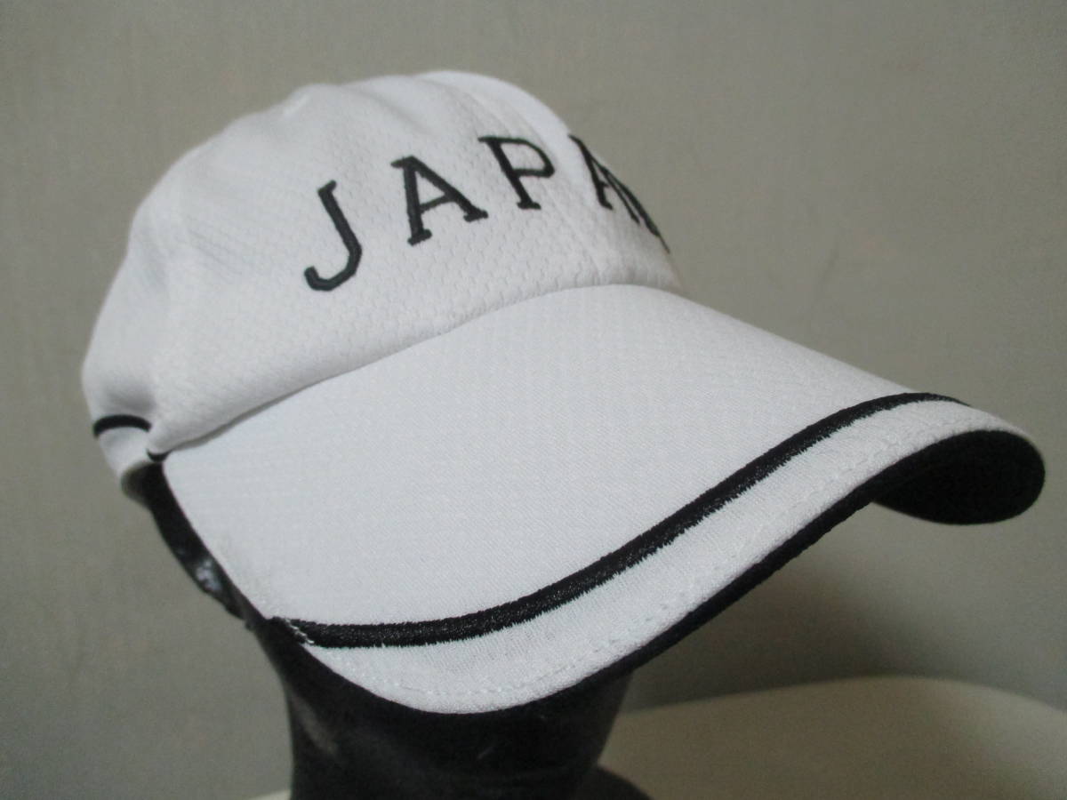  Asics JAPAN Japan Japan representative embroidery Logo cap L size 