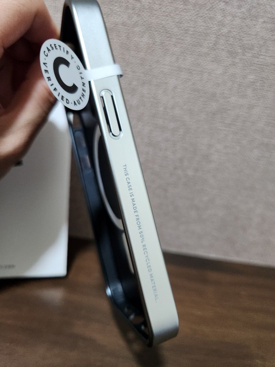 CASETiFY ミラー iPhone 14 Pro ケース シルバー (シルバー CASETiFY ミラー iPhone 14 Pro ケース シルバー (シルバー
