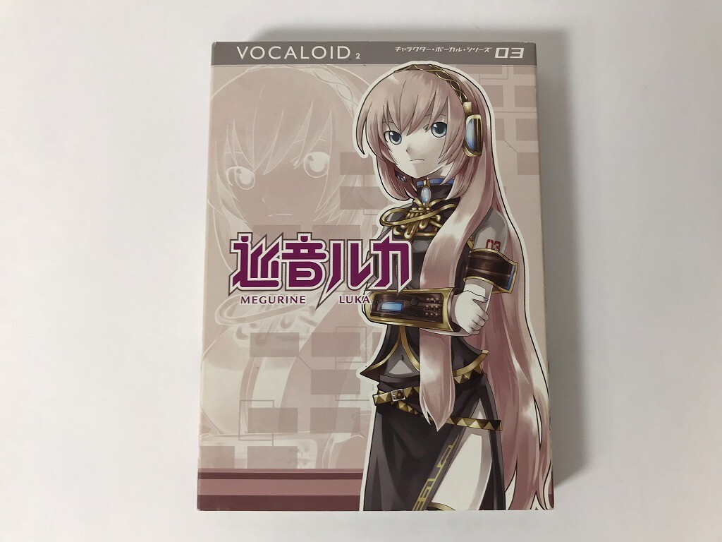 CK089 CRYPTON VOCALOID2 キャラクター・ボーカル・シリーズ 03 巡音ルカ 【Windows】 1104