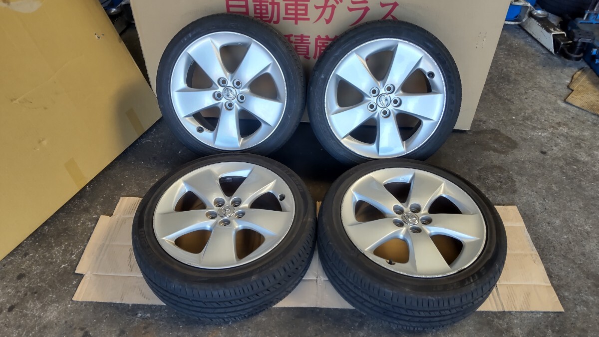 【送料込み】プリウス30純正タイヤホイール4本セット3/4 引き取り1本千円引き 30系 プリウス 純正アルミホイールタイヤ 4本セット! 純正