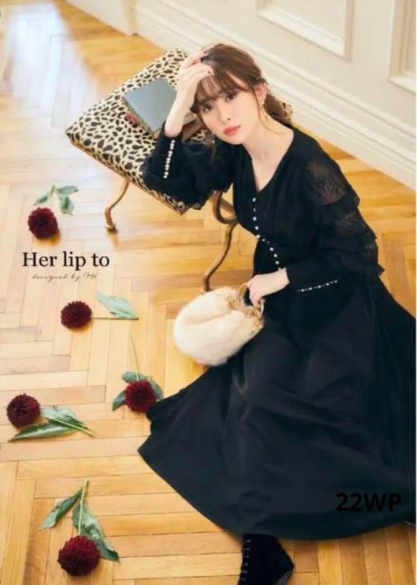 新品✨Herlipto Embellished Satin Long Dress Embellished Satin Long Dress/Her lip to(A.W.A.K.E. Mode Lip