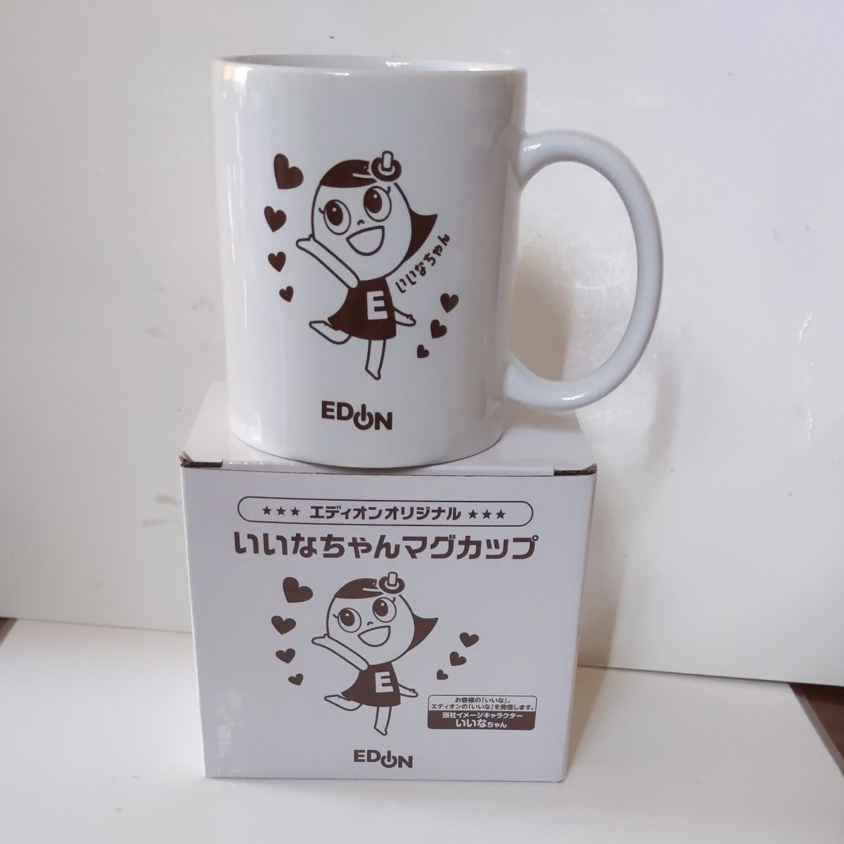 エディオンオリジナルいいなちゃんマグカップ 非売品|Yahoo エディオンオリジナルいいなちゃんマグカップ 非売品|Yahoo