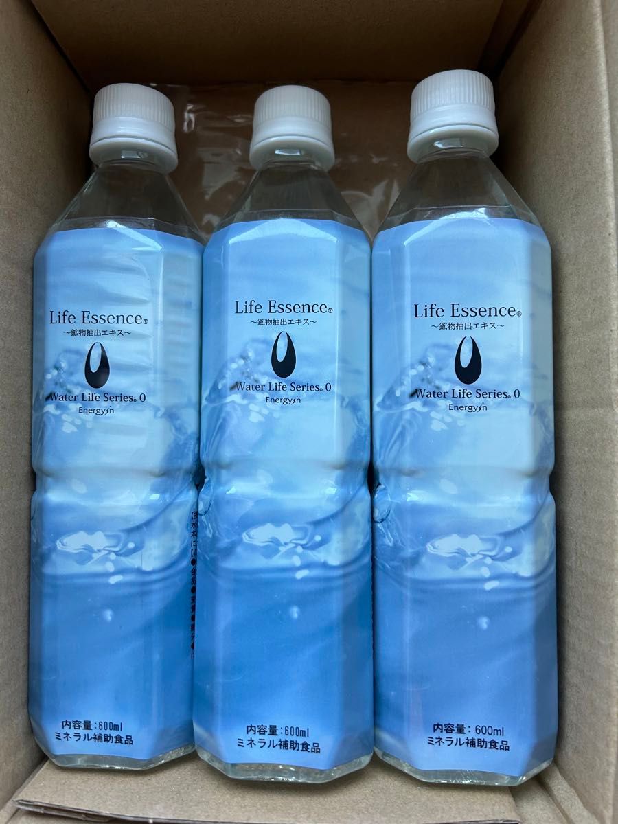 ライフエッセンス 600ml 3本 エコウォーター ECO WATER ミネラル ライフエッセンス 600ml 3本 エコウォーター ECO WATER ミネラル