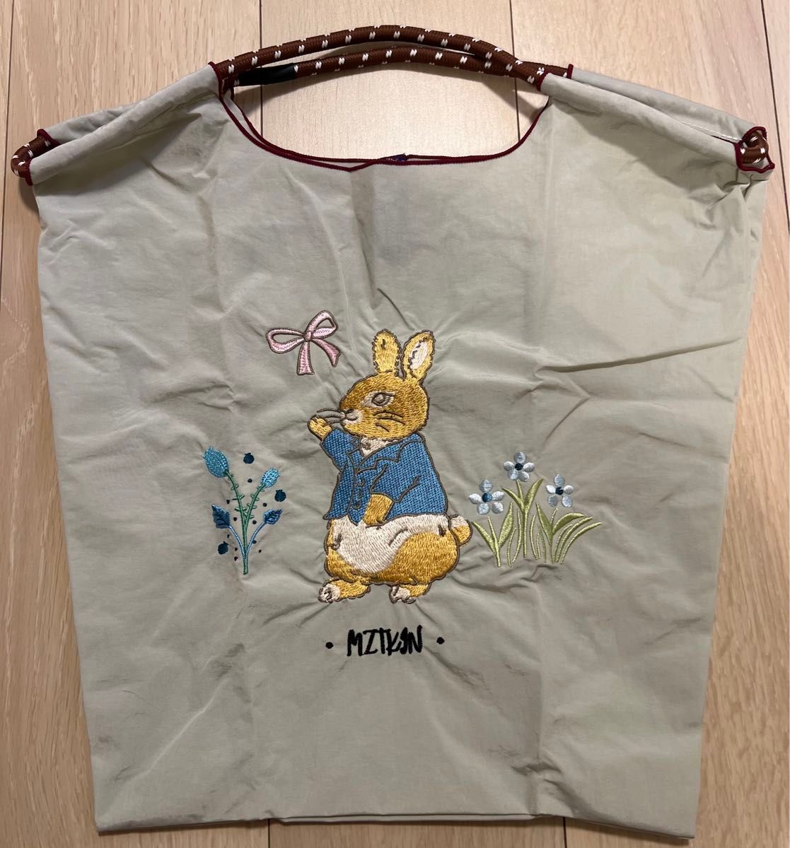 MZTKIN ウサギ刺繍エコバッグ Mサイズ | Shop at Mercari from