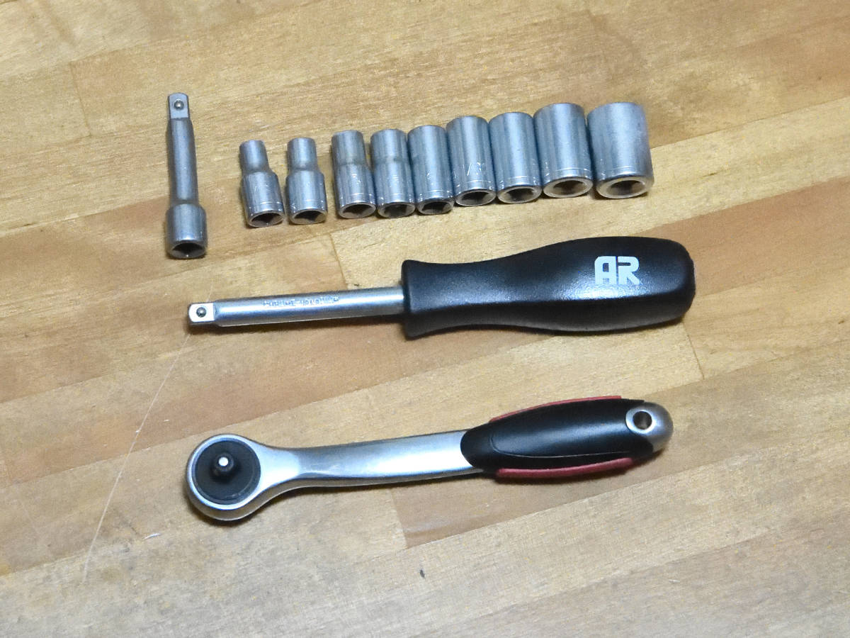 AR1/4インチ　インチサイズラジェットセット新品未使用品