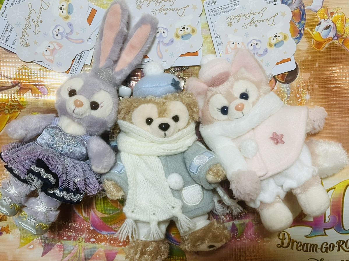 ディズニーシー ダンシングスノーフレークス ぬいぐるみバッジ ディズニーシー ダンシングスノーフレークス ぬいぐるみバッジ