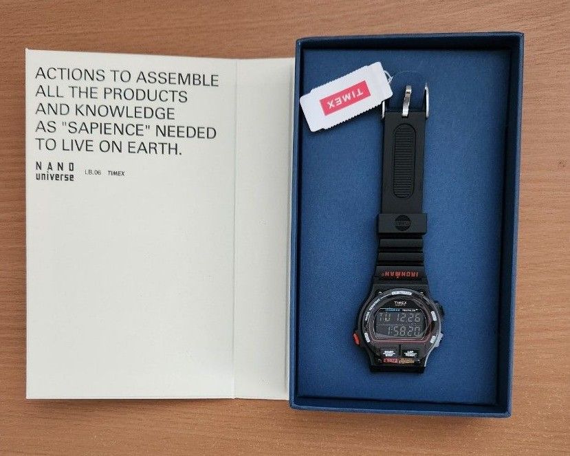 腕時計 TIMEX 別注 アイアンマン(R) 8 ラップ メンズ nano 腕時計 TIMEX 別注 アイアンマン(R) 8 ラップ メンズ nano
