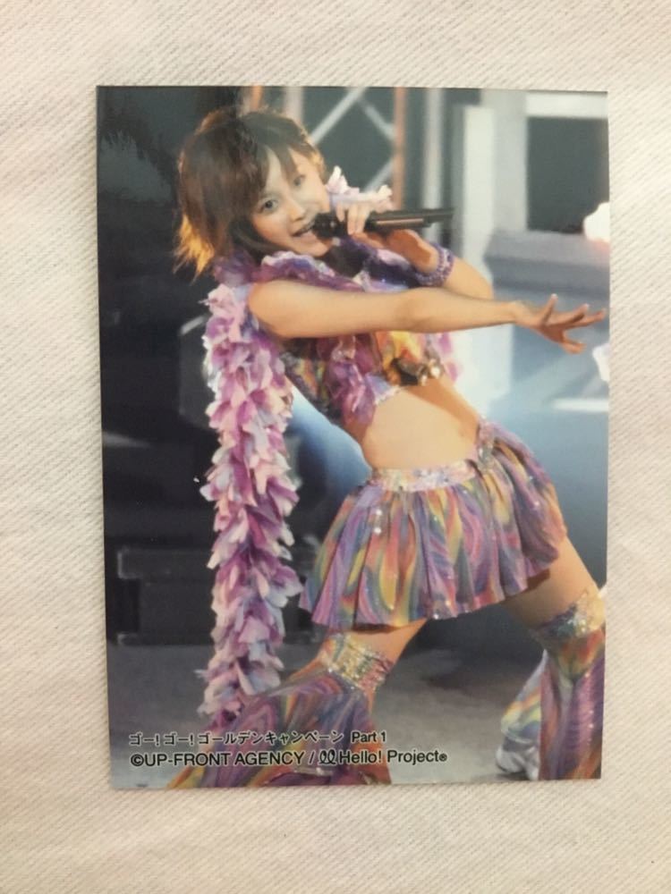  Morning Musume. Takahashi Ai коллекционные карточки размер life photograph Halo sho2008 год 4 месяц go-!go-! золотой акция привилегия 