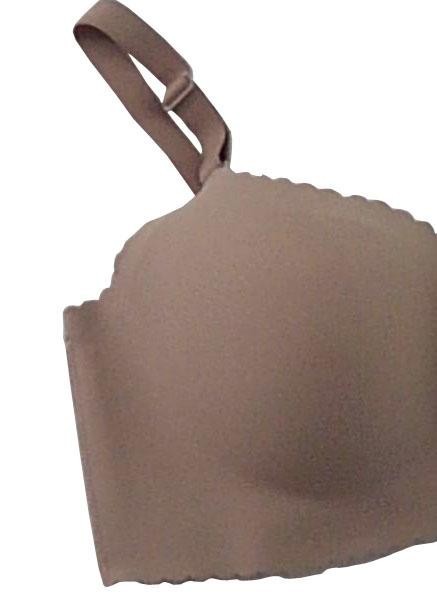 SI6393-2* new goods bra super soft wire side bo-n equipped shoulder cord adjustment possible under thickness cup . sweat speed . material D75 charcoal Brown 