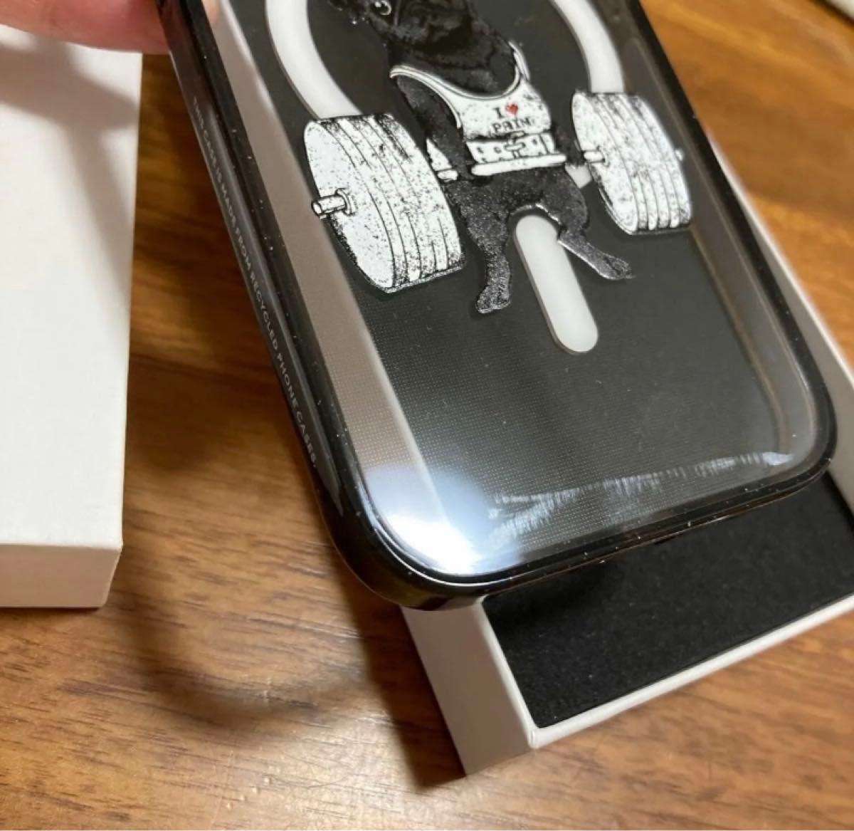 CASETiFY MagSafe 対応 インパクトケース iPhone 13 - Black Pug CASETiFY MagSafe 対応 インパクトケース iPhone 13 - Black Pug