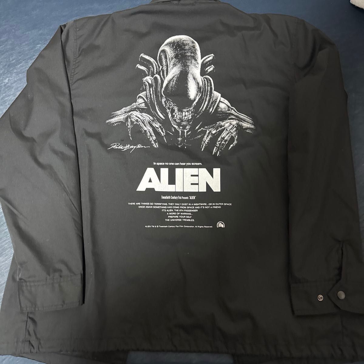 ロッキンジェリービーン コーチジャケット 黒色 ALIEN Big Chap Coach Jacket Erostika XL ロッキンジェリービーン コーチジャケット 黒色 ALIEN Big Chap Coach Jacket Erostika XL
