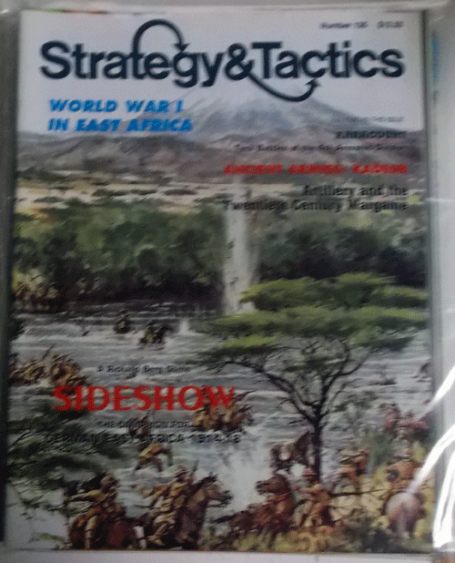 3W/STRATEGY & TACTICS NO.135 SIDESHOW/新品駒未切断/日本語訳無し_画像1