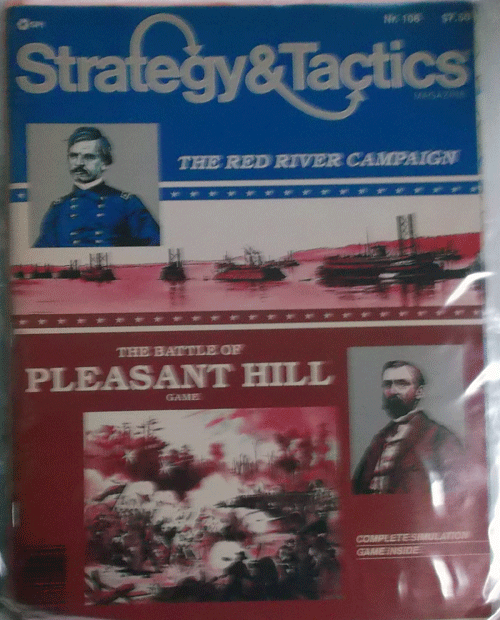 DP/SPI/STRATEGY & TACTICS NO.106 THE BATTLE OF PLEASNAT HILL/駒未切断/日本語訳無し