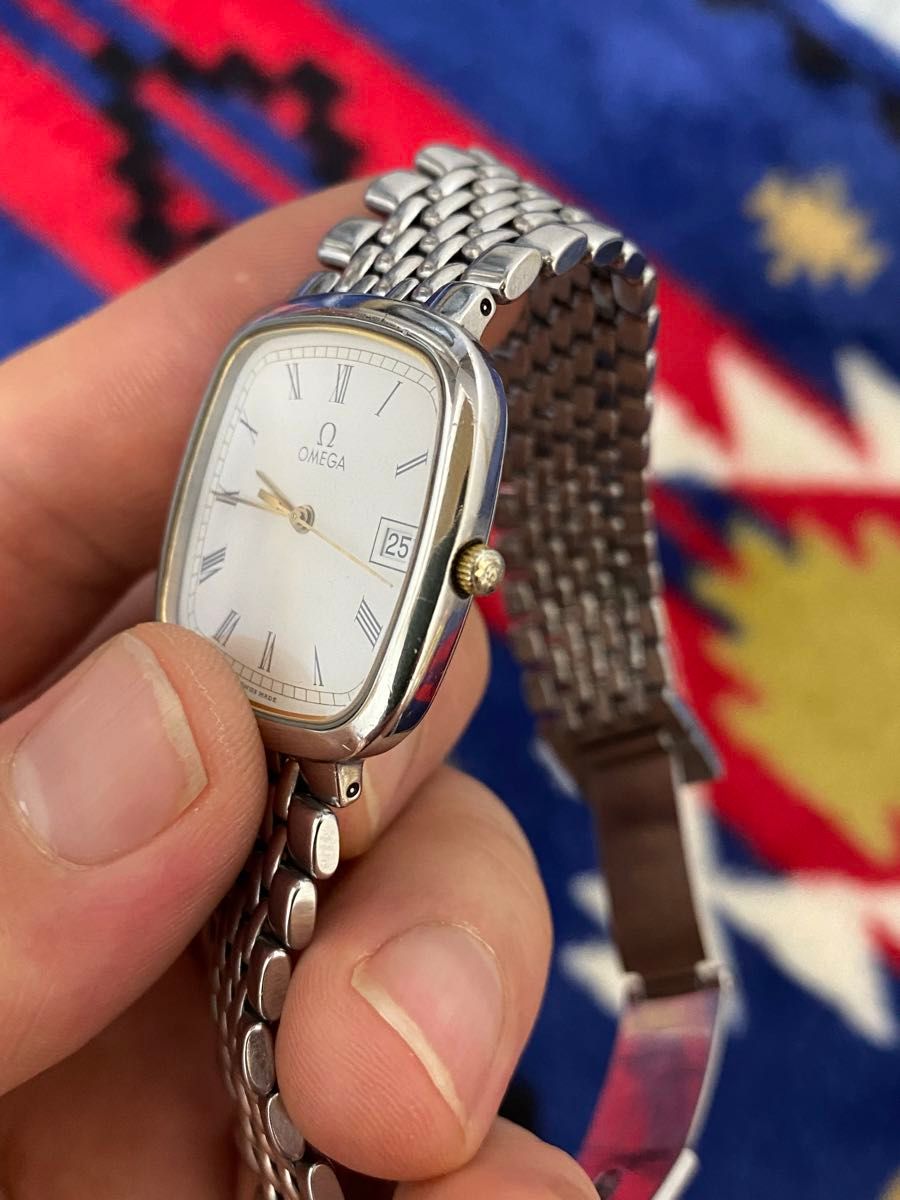 オメガ OMEGA デ・ビル クォーツ 電池交換済みメンズ レディース オメガ OMEGA デ・ビル クォーツ 電池交換済みメンズ レディース