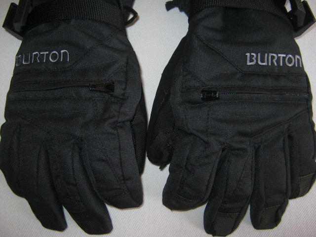 * б/у одежда облупленное место есть BURTON Youth Vent Glove Barton Youth отдушина перчатка snow перчатка перчатки XS чёрный примерно 24cm Junior KIDS детский *