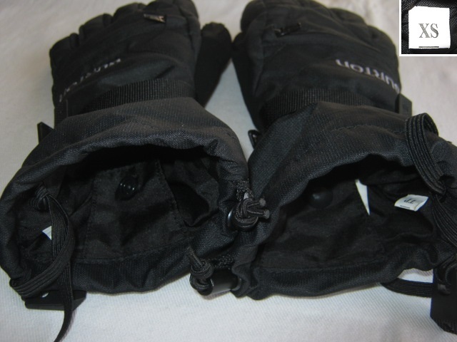 * old clothes peeling equipped BURTON Youth Vent Glove Barton Youth vent glove snow glove gloves XS black approximately 24cm Junior KIDS for children *