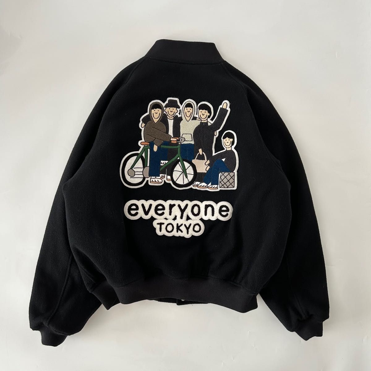 everyone j.30000 そっけ varsity jacket M everyone j.30000 そっけ varsity jacket M