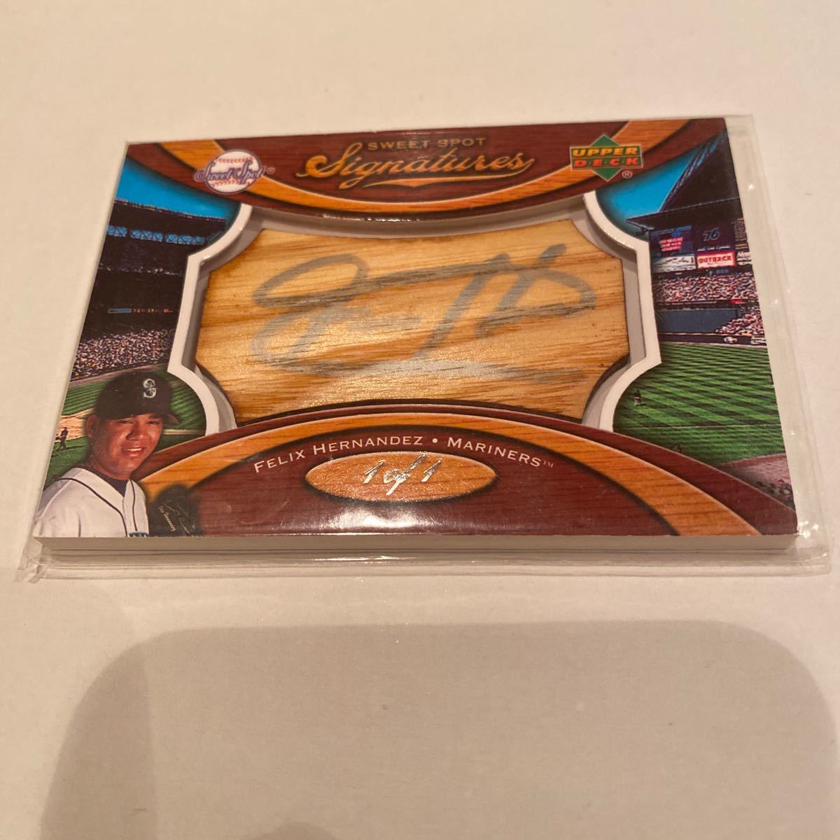 大きな取引 UD 2007 Hernandez Felix Sweet 1/1 auto Silver Barrel
