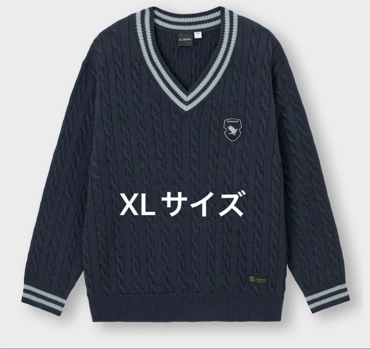 GU ハリーポッター Vネックセーター Harry Potter レイブン GU ハリーポッター Vネックセーター Harry Potter レイブン