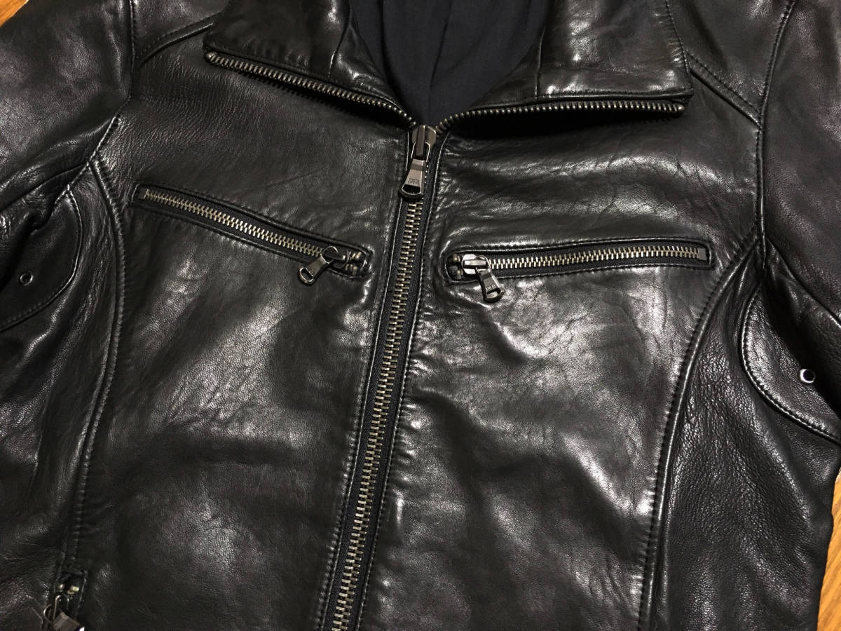 安い割引AZ エーゼー M-65 レザー 美品