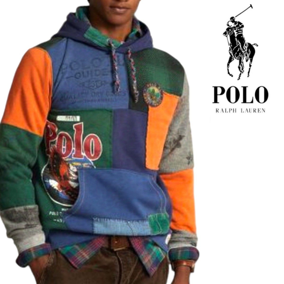 新品タグ付き】POLO COUNTRY ポロカントリー パッチワーク 新品タグ付き】POLO COUNTRY ポロカントリー パッチワーク