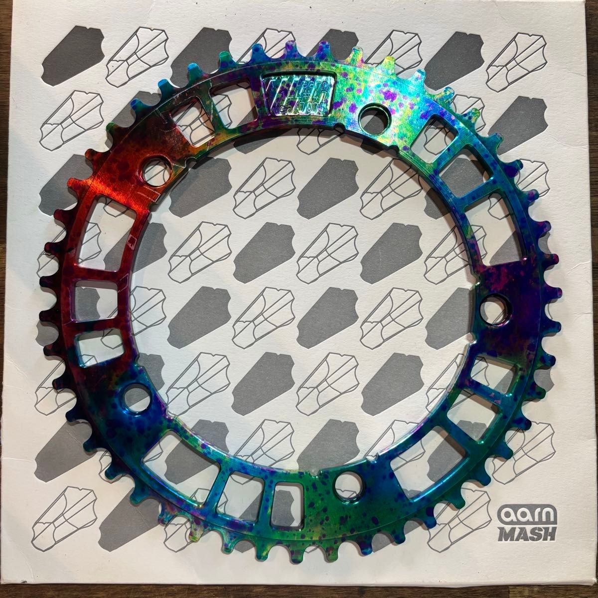 aarn 47T rainbow sprash チェーンリング ピスト|Yahoo!フリマ aarn 47T rainbow sprash チェーンリング ピスト|Yahoo!フリマ