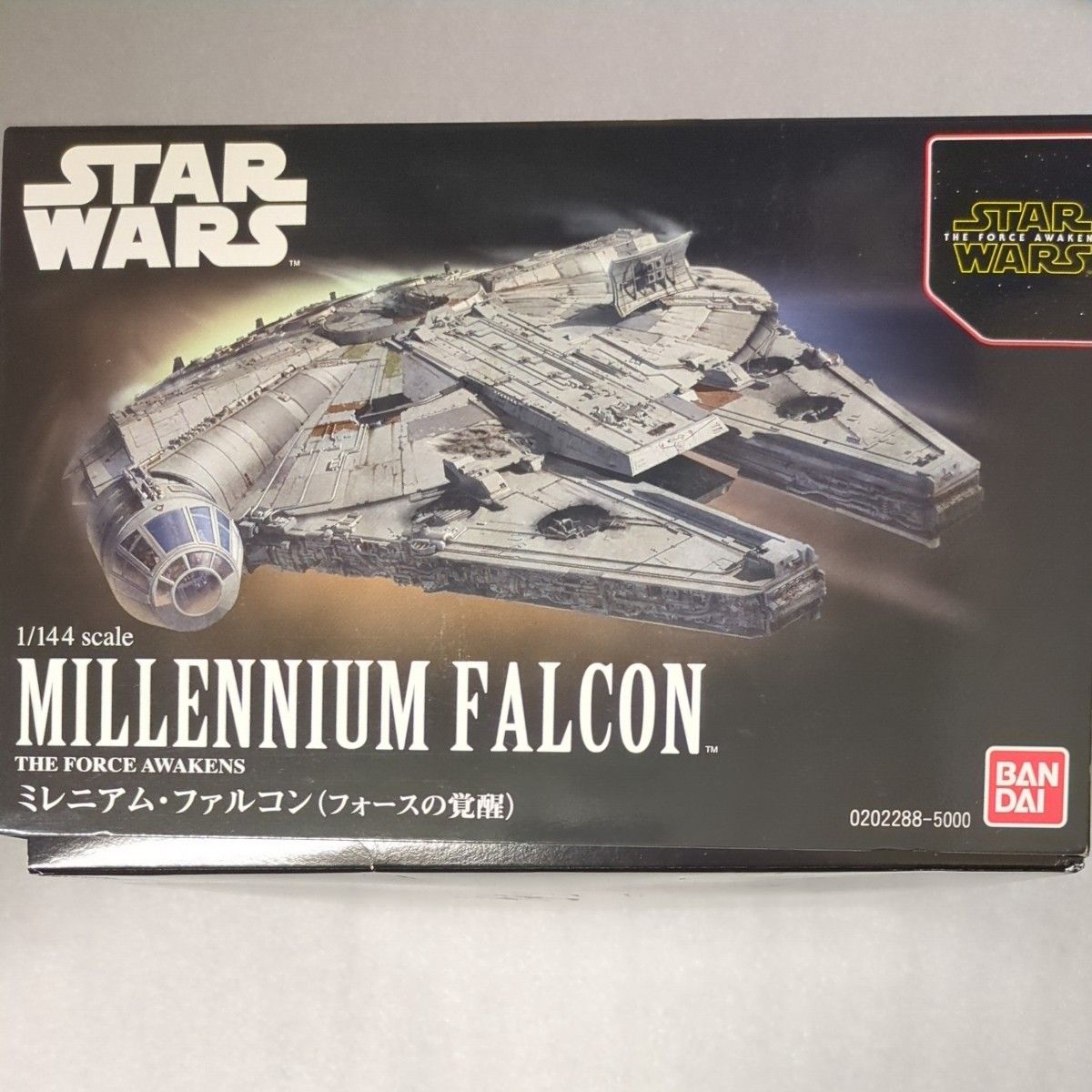 プラモデル ミレニアム ファルコン フォースの覚醒 スターウォーズ 未組立 BANDAI 1/144 プラモデル ミレニアム ファルコン フォースの覚醒 スターウォーズ 未組立 BANDAI 1/144